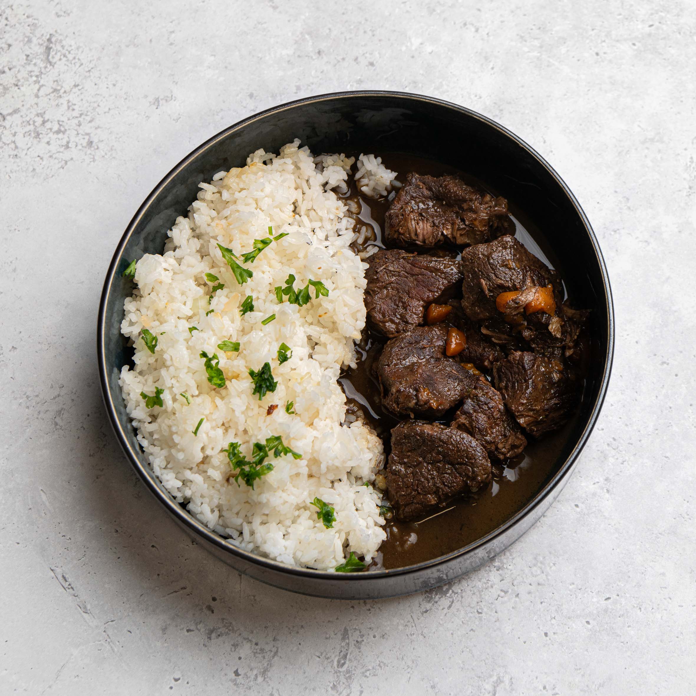 Bœuf bourguignon à la Perline